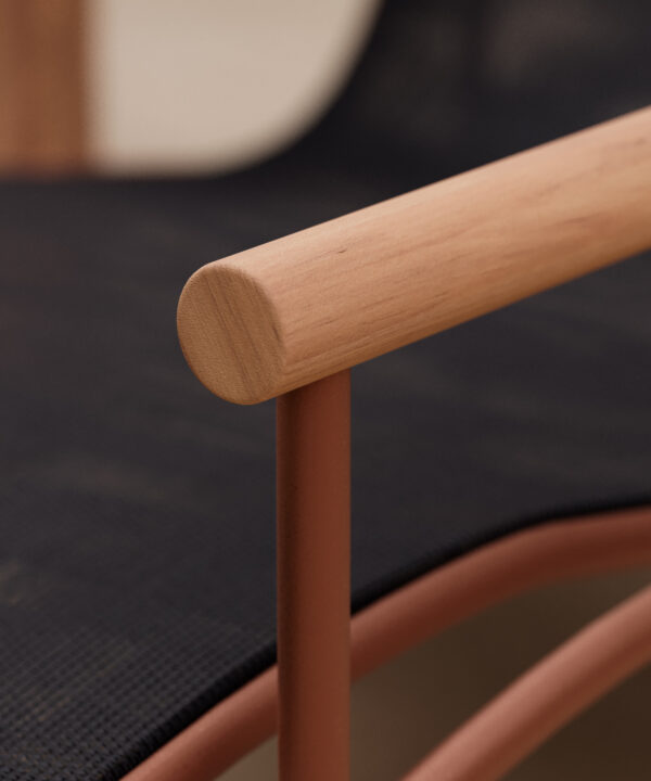 Итальянский шезлонг Pipe Left Dormeuse 2