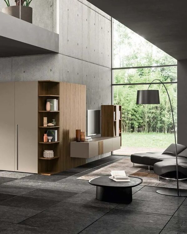 Итальянская гостиная группа LIVING T_01 2023 от GENTILI CUCINE
