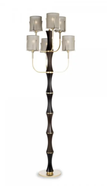 Итальянский напольный торшер FLOW