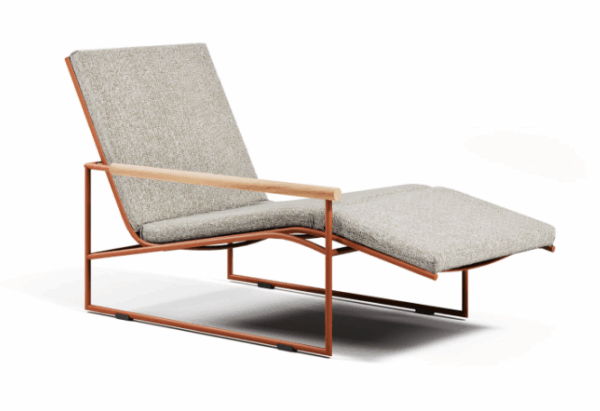 Итальянский шезлонг Pipe Left Dormeuse от ATMOSPHERA