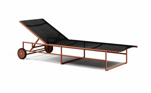 Итальянский шезлонг Pipe Chaise longue от ATMOSPHERA
