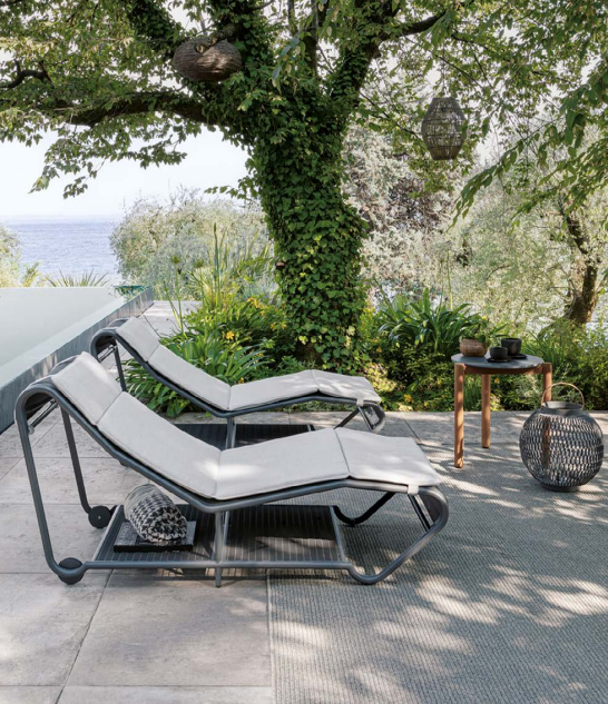 Итальянский шезлонг WIND от ATMOSPHERA