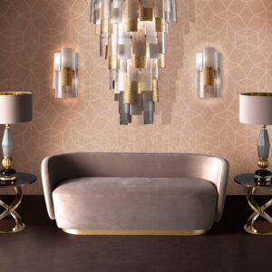 Итальянский диван Doge Sofa - Mink Velvet 2