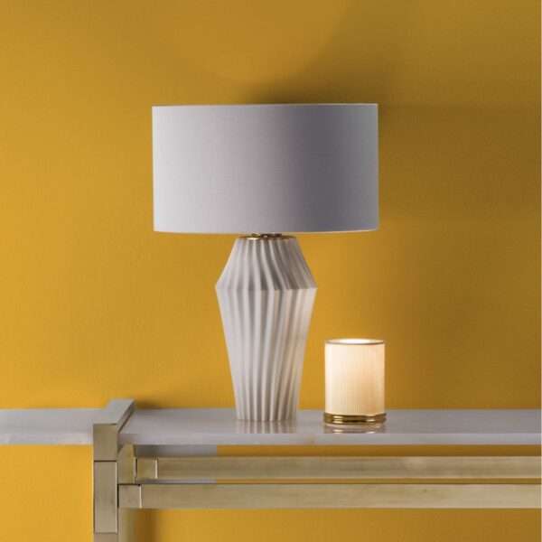 Итальянская настольная лампа Vertigo Table Lamp - Matt White 2