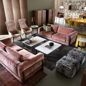 Итальянский пуф Sebra 2