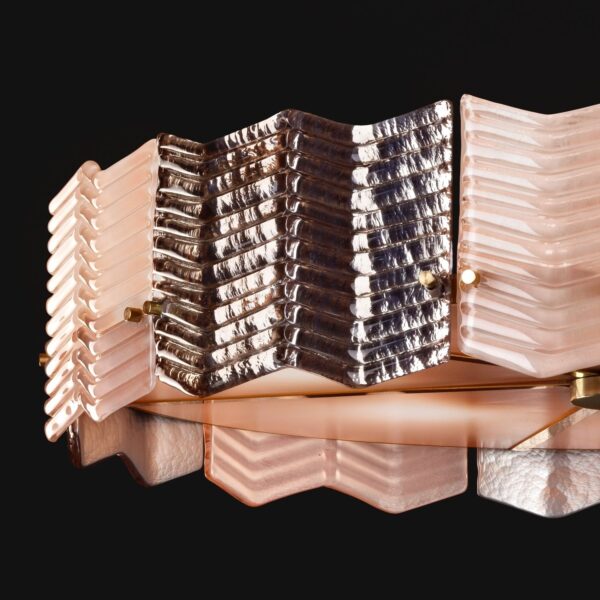 Итальянская люстра Kate Pink Chandelier - 6 Lights 2