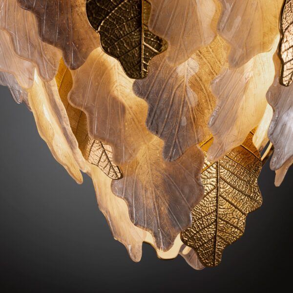 Итальянская люстра Kelly Medium Chandelier - 9 Lights - White & Gold 2