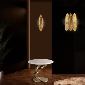 Итальянская настенная лампа Cher Small Wall Light - Gold 2