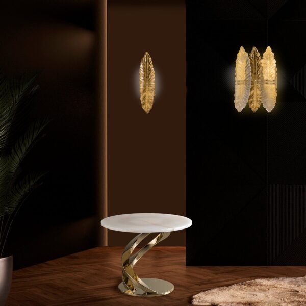 Итальянская настенная лампа Cher Small Wall Light - Gold 2