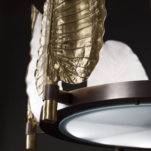 Итальянская люстра Acapulco 12 light Chandelier - Gold 2