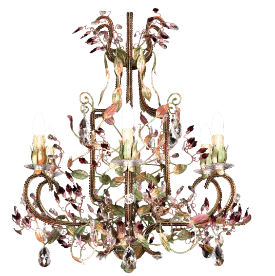 Итальянская люстра L255/6 BIS