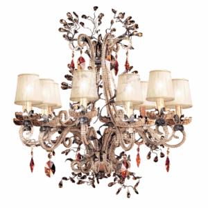 Итальянская люстра L256/12 2 от Mechini