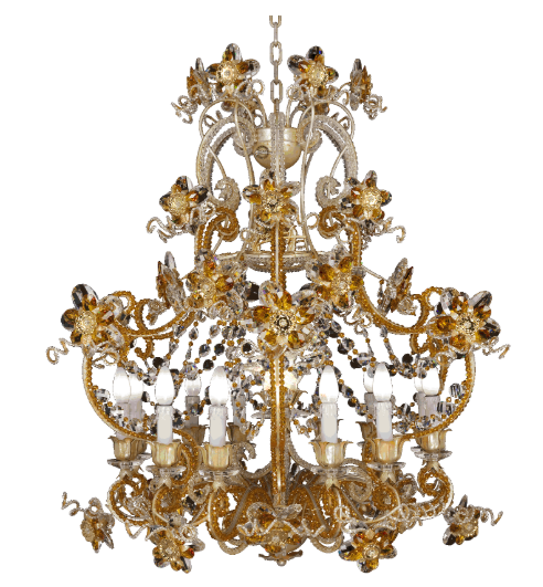 Итальянская люстра L288/13 Amber