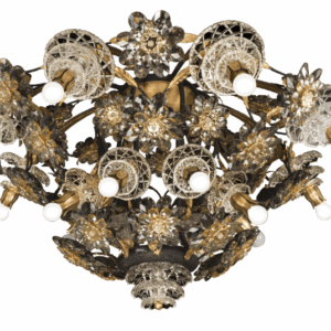 Итальянская люстра L307/16 Black от Mechini