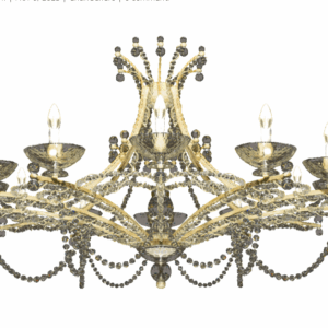 Итальянская люстра L316/12 tris от Mechini