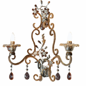 Итальянская настенная лампа A263/2 от Mechini