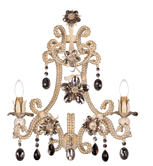 Итальянская настенная лампа A273/2 pearl