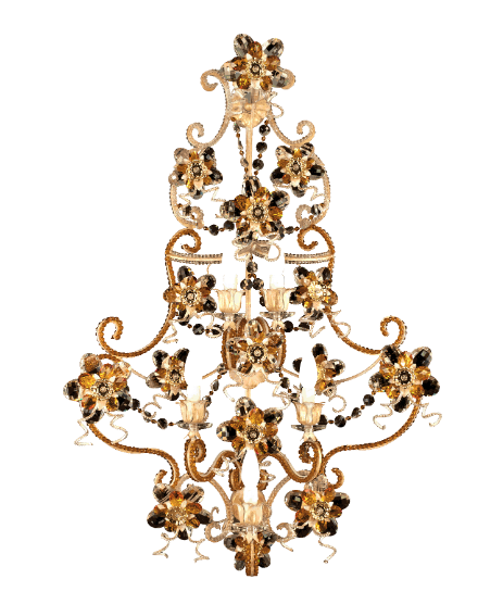 Итальянская настенная лампа A288/5 amber