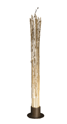 Итальянский напольный торшер PT-BAMBOO/1