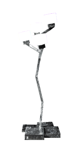 Итальянский напольный торшер PT-CUBE/4