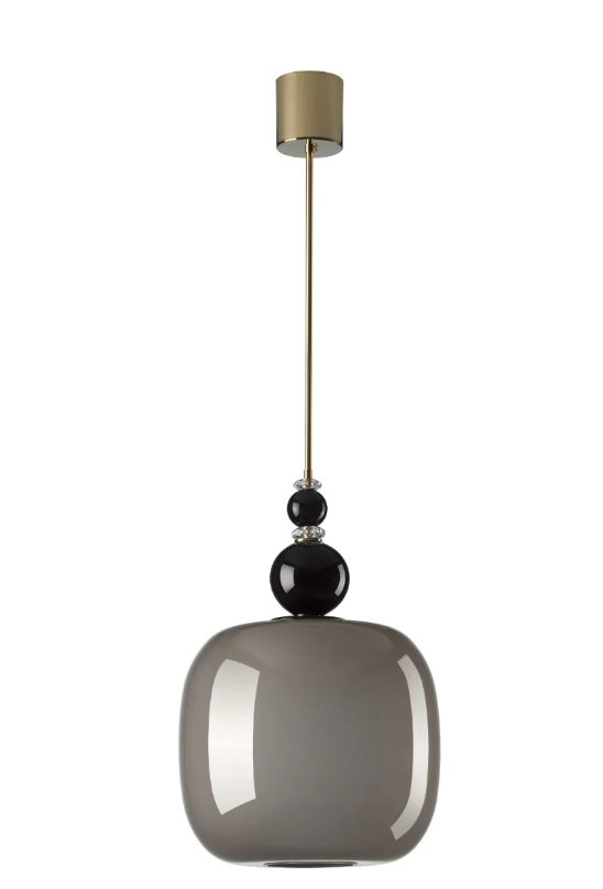 Итальянский подвесной светильник 80'S Jane Pendant Light - Grey & Black