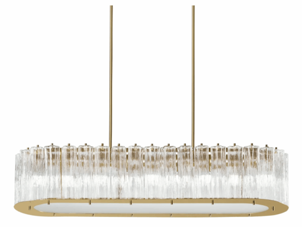 Итальянская люстра Drum Oval 9 Light Chandelier