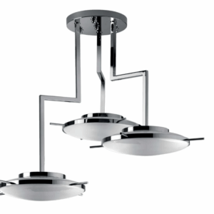 Итальянская люстра Venusia Small Chandelier - 6 lights - Chrome от VILLARY