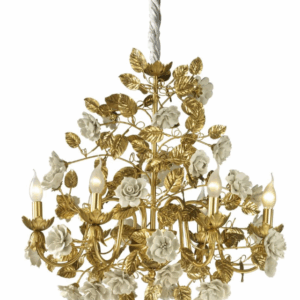 Итальянская люстра Marie Antoinette 6 light chandelier - White от VILLARY