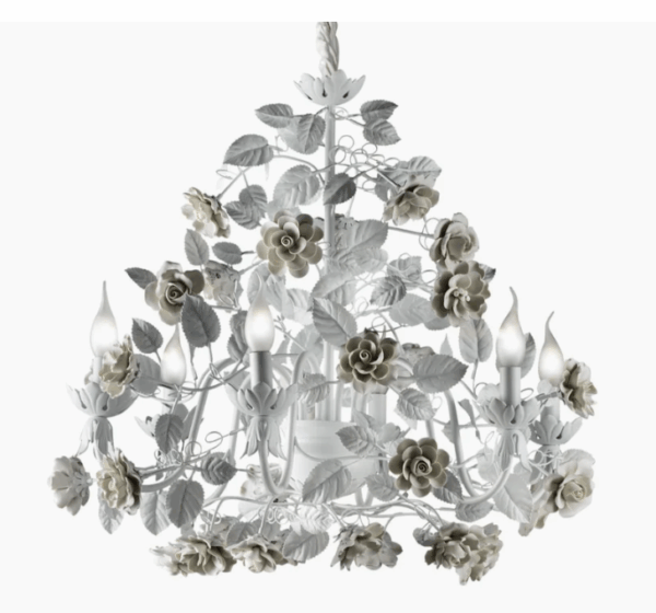 Итальянская люстра Marie Antoinette 6 light chandelier - White