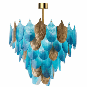 Итальянская люстра Peacock Medium Chandelier - 12 lights - Mikonos от VILLARY