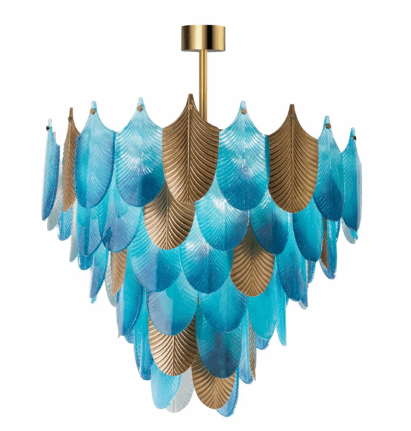 Итальянская люстра Peacock Medium Chandelier - 12 lights - Mikonos от VILLARY