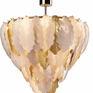 Итальянская люстра Kelly Medium Chandelier - 9 Lights - White & Gold от VILLARY
