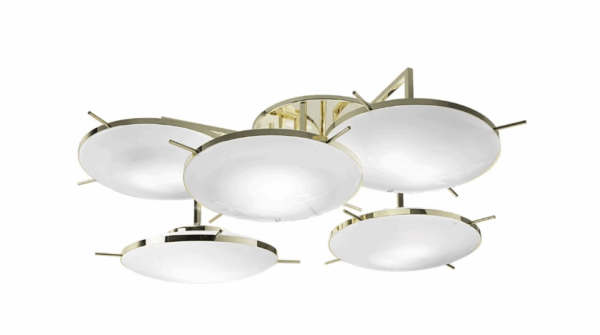 Итальянская люстра Venusia Medium Chandelier - 10 lights - Gold