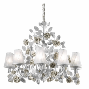 Итальянская люстра Marie Antoinette 10 light chandelier - White от VILLARY