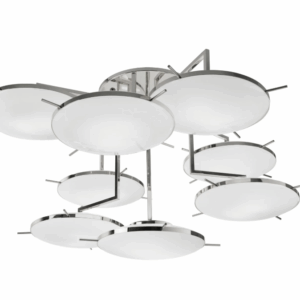 Итальянская люстра Venusia Large Chandelier - 16 lights - Chrome от VILLARY