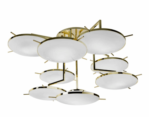 Итальянская люстра Venusia Large Chandelier - 16 lights - Gold