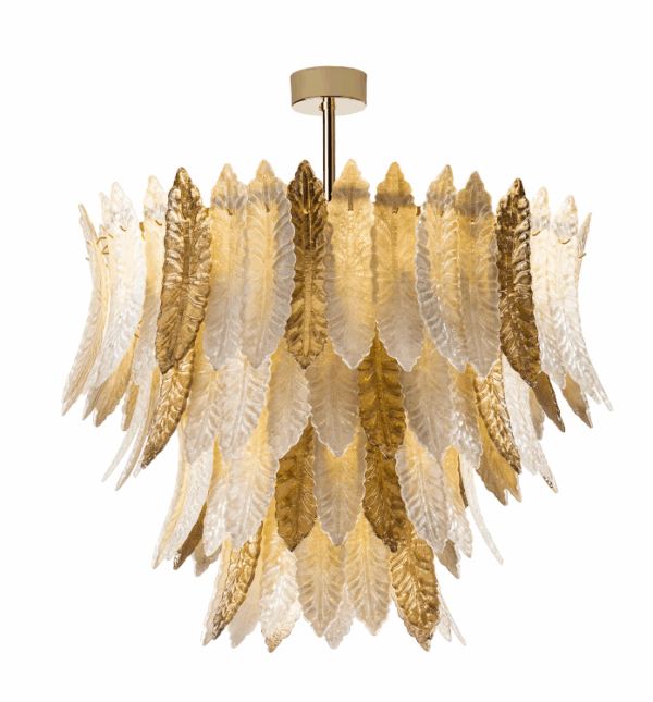 Итальянская люстра Cher Chandelier - 12 Lights - Champagne & Gold от VILLARY