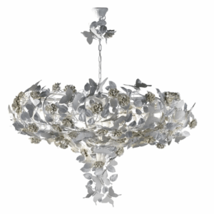 Итальянская люстра Butterfly 10 Light chandelier - White от VILLARY