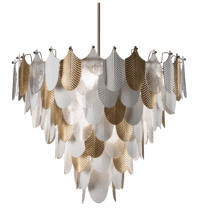 Итальянская люстра Peacock Large Chandelier - 18 lights - Santorini от VILLARY