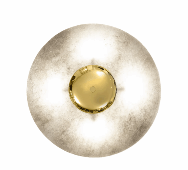 Итальянская настенная лампа Maya Ceiling Light - 4 Lights - Gold & Trasparent