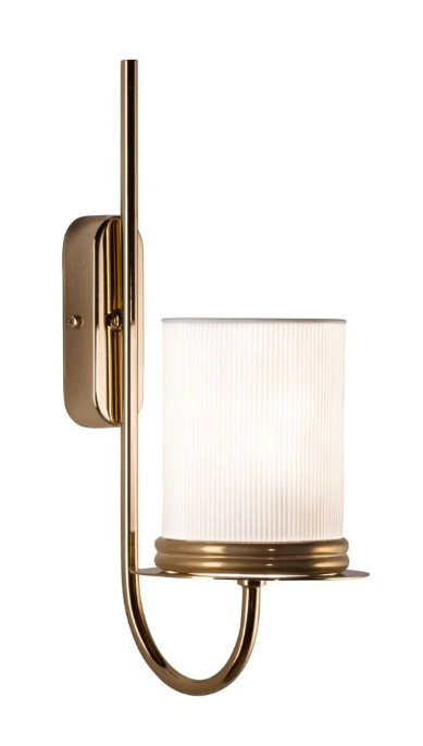 Итальянская настенная лампа London Wall Light - White & Gold