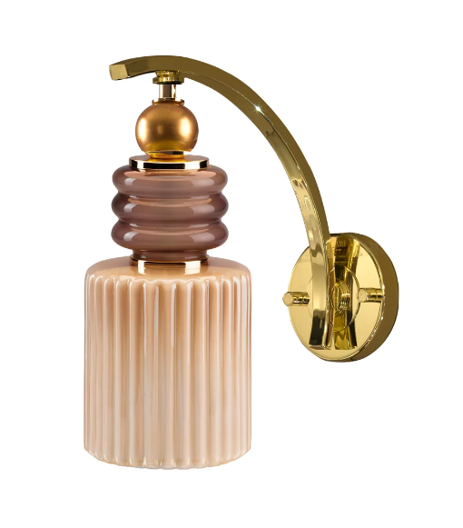 Итальянская настенная лампа Lolite Silvy Wall Light - Brown