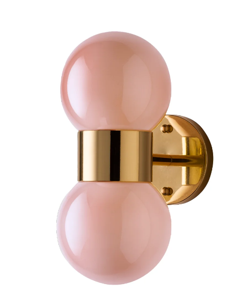 Итальянская настенная лампа Lady V Wall Light - Pink