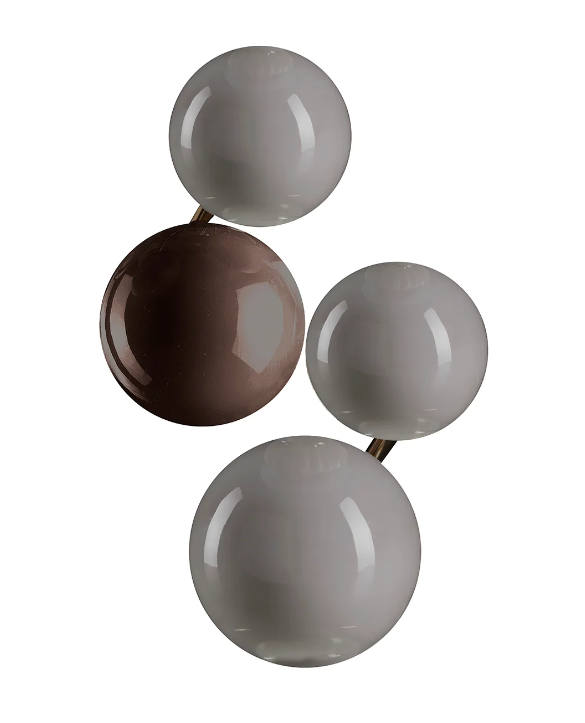 Итальянская настенная лампа Lady V Wall Light - Tabacco