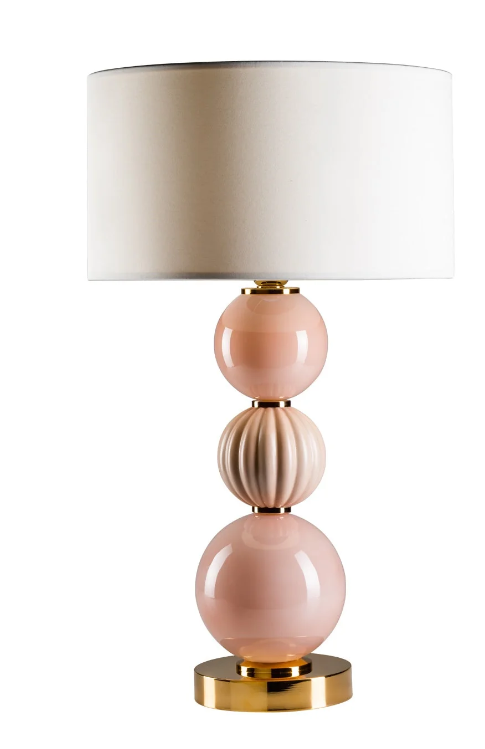 Итальянская настольная лампа Lady V Blush Table Lamp