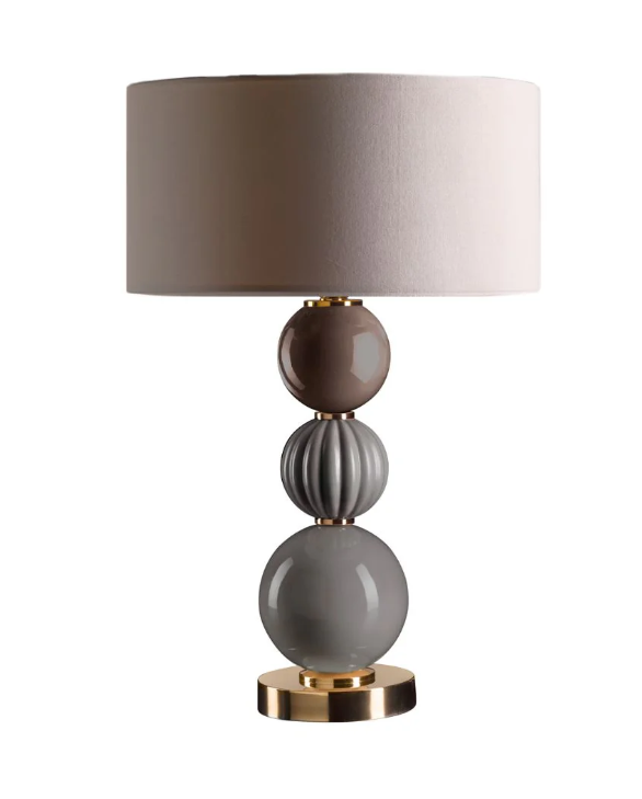 Итальянская настольная лампа Lady V Tabacco Table Lamp