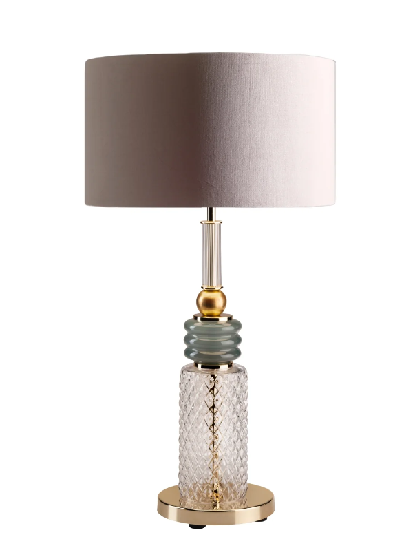 Итальянская настольная лампа Lolite Josephine Table Lamp - Green & Transparent