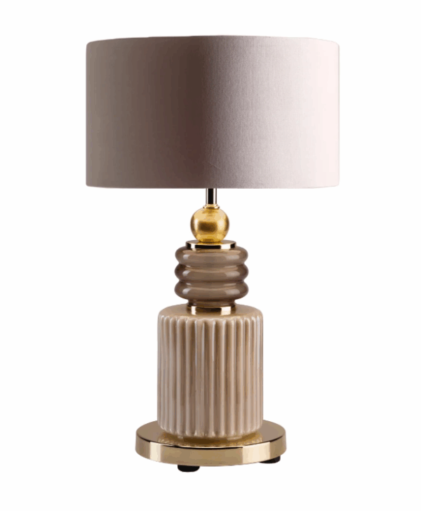 Итальянская настольная лампа Lolite Silvy Table Lamp - Brown