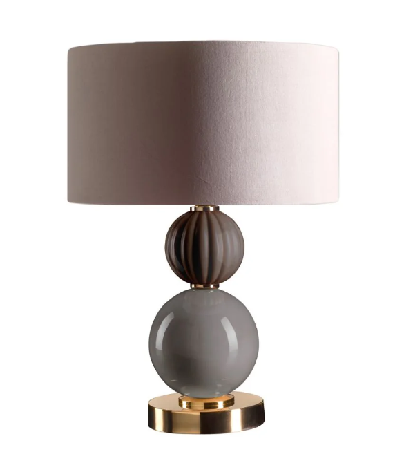 Итальянская настольная лампа Lady V Tabacco Small Table Lamp