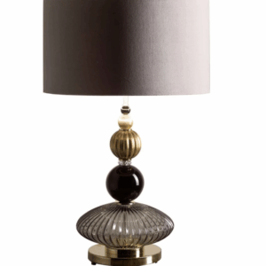 Итальянская настольная лампа Paul Table Lamp - Black & Gold от VILLARY